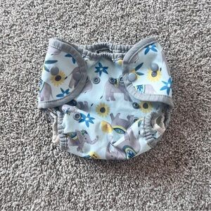 Size 1 Thirsties Duo Wrap Snap Button Cloth Diaper Shell